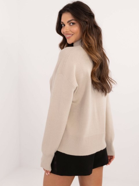 Sweter D93111AD90910A1 beżowy L