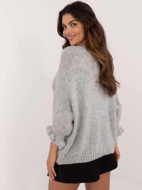 Sweter MI-SW-2911.91 szary