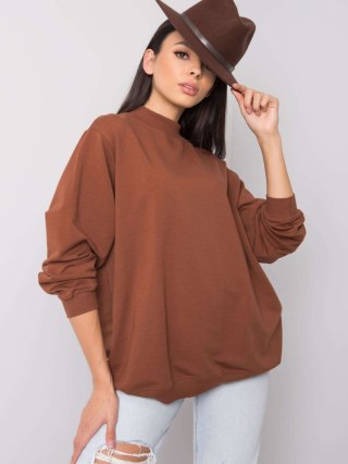 Bluza RV-BL-5185.81P ciemny brązowy L/XL