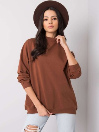 Bluza RV-BL-5185.81P ciemny brązowy S/M
