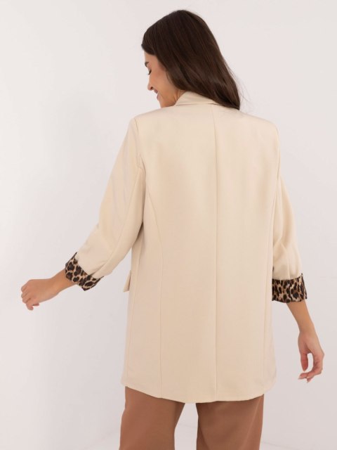 Stylowa marynarka Italy Moda z długim rękawem – elegancki casual
