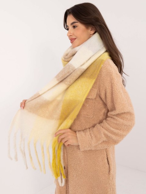 Szalik AT-SZ-2312502.53 żółty Szalik AT-SZ-2312502.53 żółty