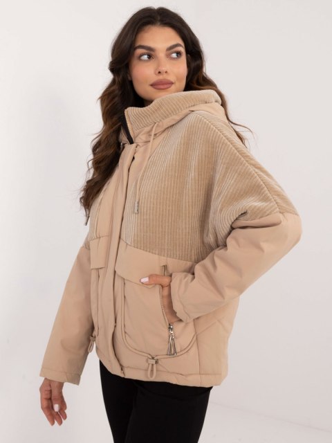 Kurtka MBM-KR-AJ218.42 camelowy L Kurtka MBM-KR-AJ218.42 camelowy L