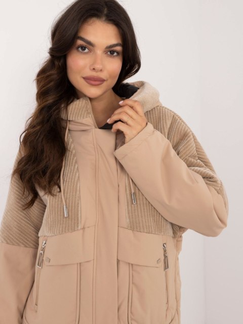 Kurtka MBM-KR-AJ218.42 camelowy L Kurtka MBM-KR-AJ218.42 camelowy L