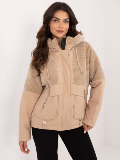 Kurtka MBM-KR-AJ218.42 camelowy M Kurtka MBM-KR-AJ218.42 camelowy M
