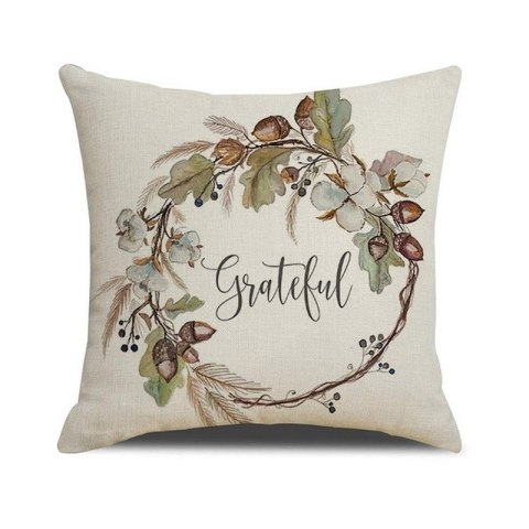 Poszewka na poduszkę 45x45cm piękny druk Jesień BOHO POD109 Poszewka na poduszkę 45x45cm piękny druk Jesień BOHO POD109