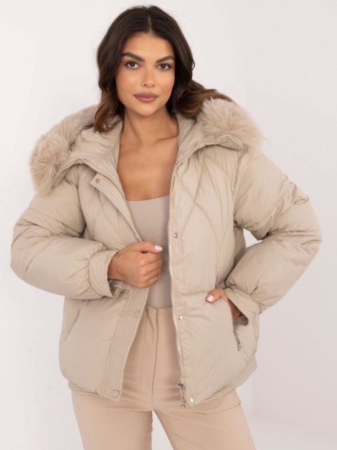Kurtka MBM-KR-2639.14 beżowy L Kurtka MBM-KR-2639.14 beżowy L