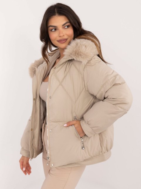 Kurtka MBM-KR-2639.14 beżowy L Kurtka MBM-KR-2639.14 beżowy L