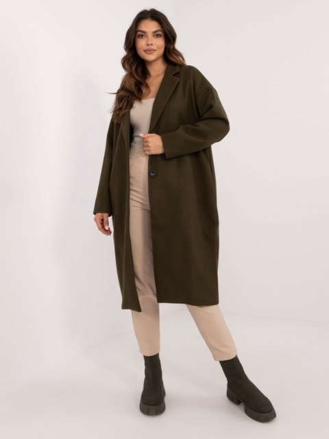 Płaszcz TW-PL-BI-7298-2.14 khaki XL Płaszcz TW-PL-BI-7298-2.14 khaki XL
