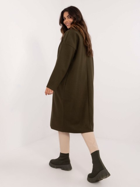 Płaszcz TW-PL-BI-7298-2.14 khaki S Płaszcz TW-PL-BI-7298-2.14 khaki S