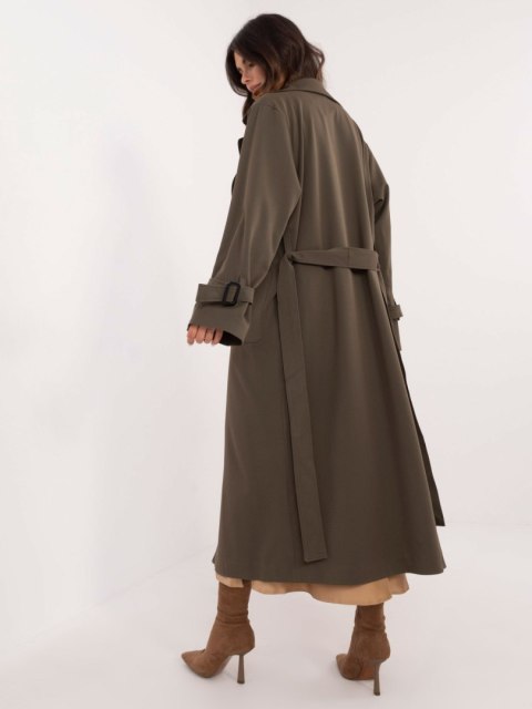 Płaszcz LK-PL-509754.42 khaki L/XL Płaszcz LK-PL-509754.42 khaki L/XL