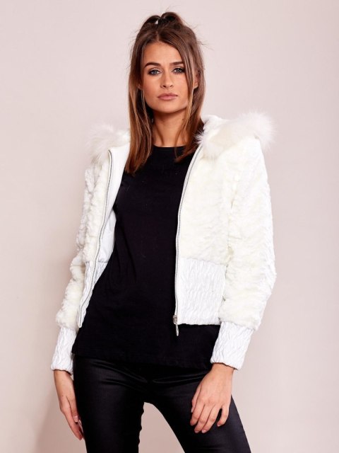 Kurtka AT-KR-K31.24P ecru 2XL Kurtka AT-KR-K31.24P ecru 2XL