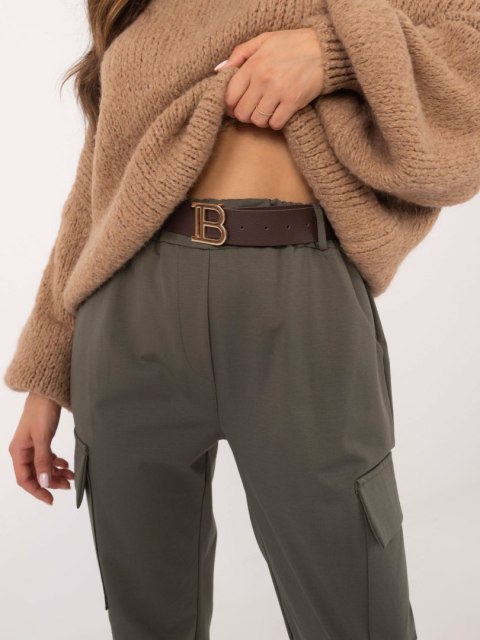 Spodnie TW-SP-BI-6-1313.47 khaki Spodnie TW-SP-BI-6-1313.47 khaki