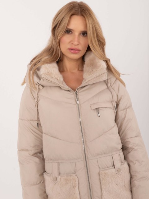 Kurtka MBM-KR-2637.31P beżowy S Kurtka MBM-KR-2637.31P beżowy S