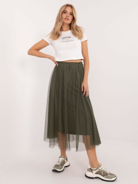 Spódnica DHJ-SD-19568.13X khaki Spódnica DHJ-SD-19568.13X khaki