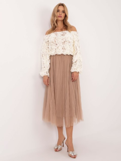 Spódnica TW-SD-BI-885.99 camelowy Spódnica TW-SD-BI-885.99 camelowy