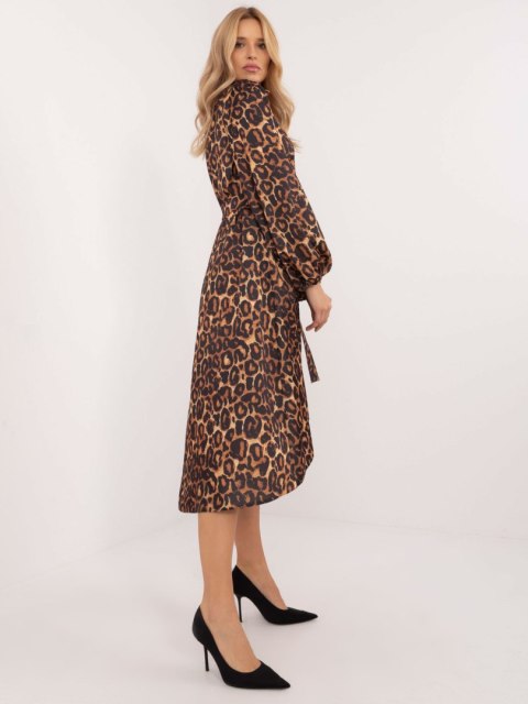 Sukienka LK-SK-509790.25 camelowy L/XL Sukienka LK-SK-509790.25 camelowy L/XL