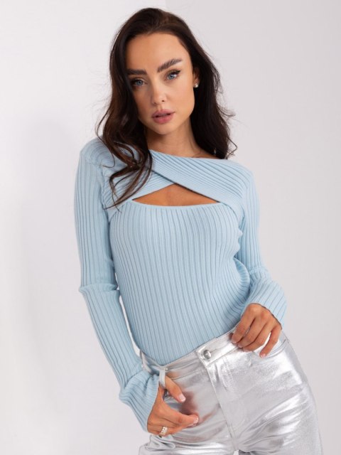 Sweter PM-SW-PM1082.03X jasny niebieski M/L Sweter PM-SW-PM1082.03X jasny niebieski M/L