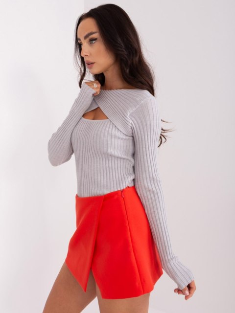 Sweter PM-SW-PM1082.03X jasny szary M/L Sweter PM-SW-PM1082.03X jasny szary M/L