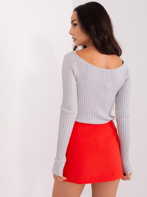 Sweter PM-SW-PM1082.03X jasny szary M/L Sweter PM-SW-PM1082.03X jasny szary M/L