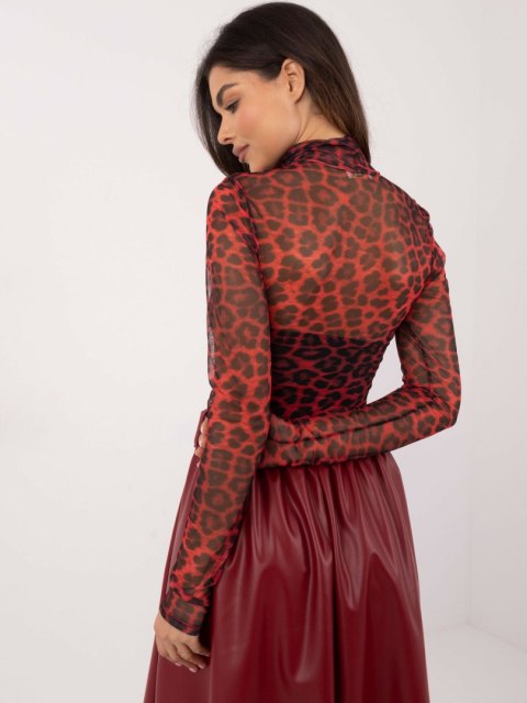 Bluzka DHJ-BZ-18275-1.66 czerwony Bluzka DHJ-BZ-18275-1.66 czerwony