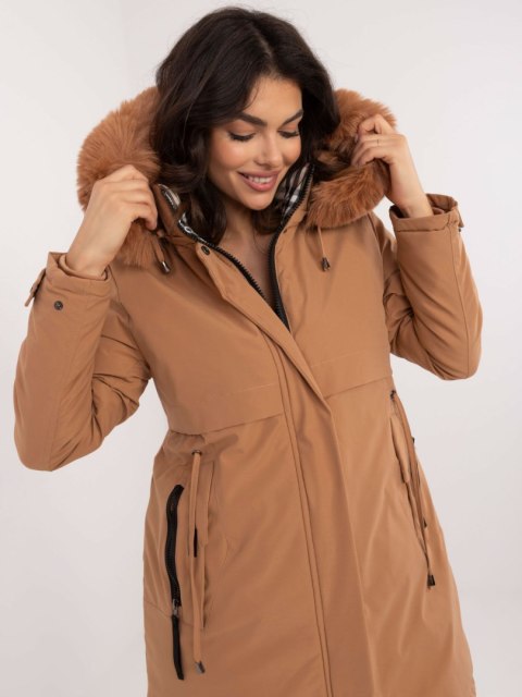 Kurtka SK-KR-HH-2409.47 camelowy 2XL