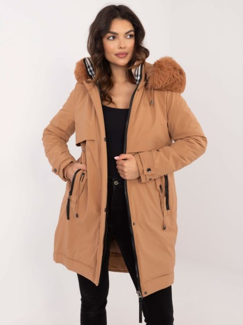 Kurtka SK-KR-HH-2409.47 camelowy 2XL