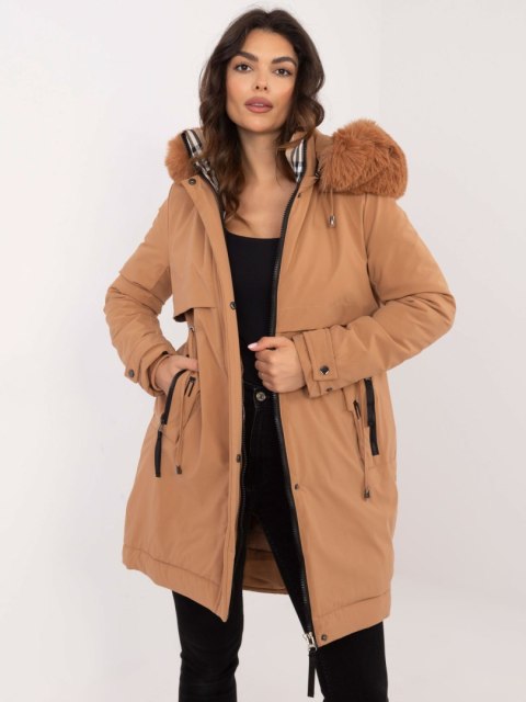 Kurtka SK-KR-HH-2409.47 camelowy 2XL