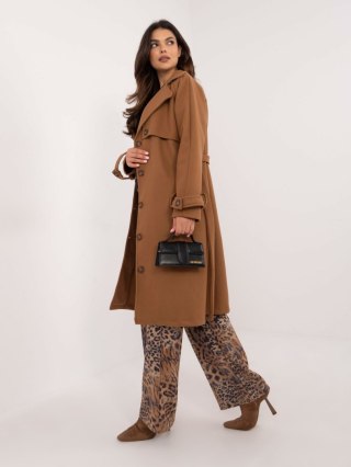 Płaszcz TW-PL-BI-2209.71P camelowy M
