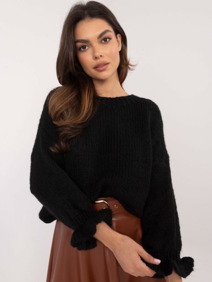 Sweter MI-SW-2912.10X czarny