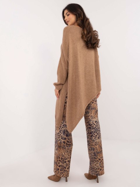 Sweter TW-SW-BI-1925.85 camelowy Sweter TW-SW-BI-1925.85 camelowy