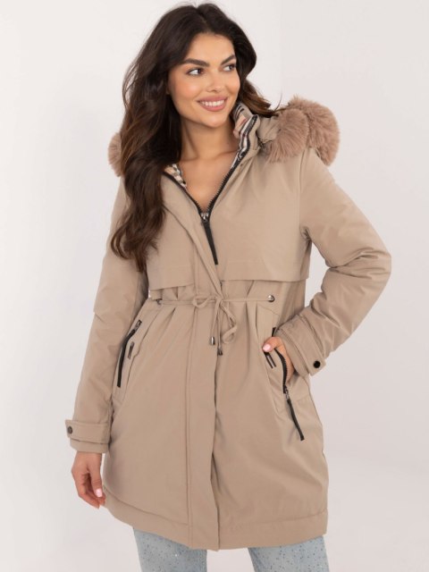 Kurtka SK-KR-HH-2409.93 beżowy XL Kurtka SK-KR-HH-2409.93 beżowy XL