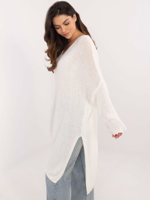 Sweter TW-SW-BI-1925.85 ecru Sweter TW-SW-BI-1925.85 ecru