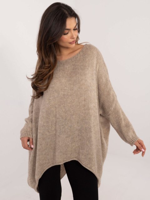 Sweter TW-SW-BI-3206.23 beżowy Sweter TW-SW-BI-3206.23 beżowy