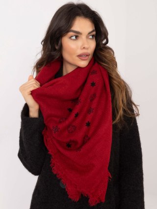 Szalik AT-SZ-23504.93P ciemny czerwony