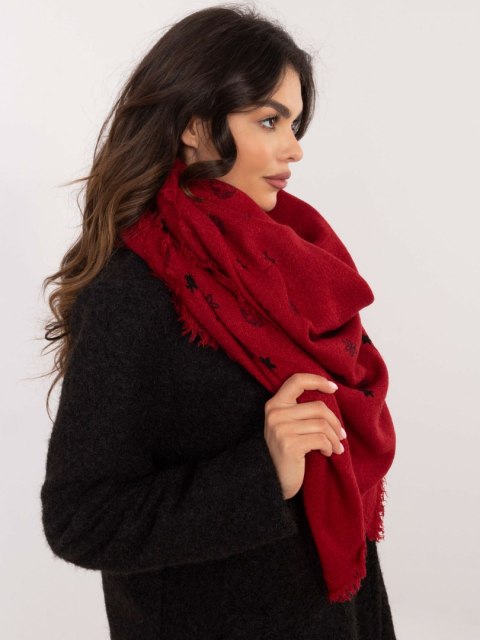 Szalik AT-SZ-23504.93P ciemny czerwony Szalik AT-SZ-23504.93P ciemny czerwony