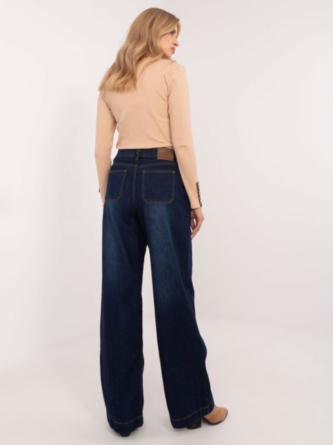 Spodnie jeans D80016BD62456D283 ciemny niebieski L Spodnie jeans D80016BD62456D283 ciemny niebieski L