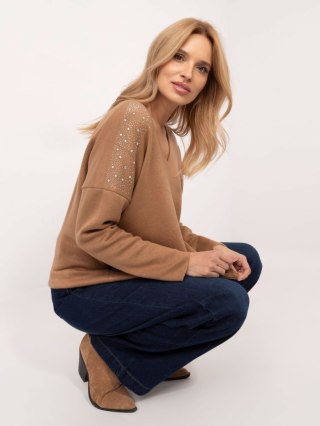 Sweter DHJ-SW-17690.21 camelowy