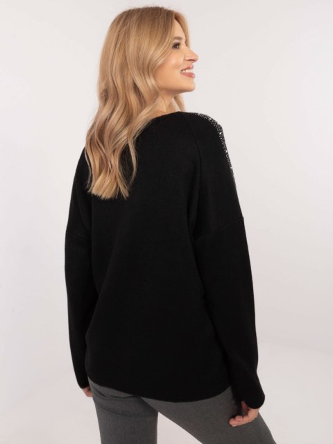 Sweter DHJ-SW-17690.21 czarny