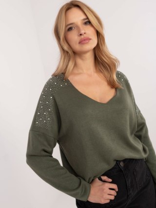 Sweter DHJ-SW-17690.21 khaki