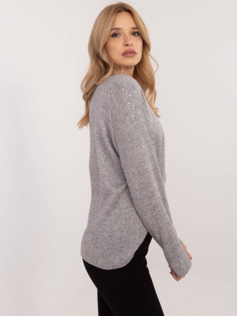 Sweter DHJ-SW-17690.21 szary
