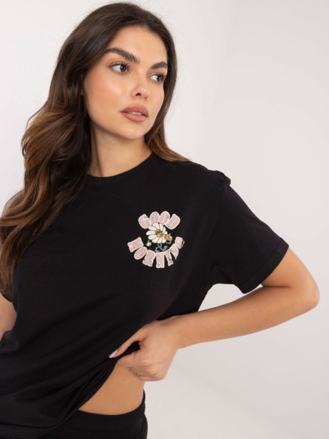 Bluzka D12022AC02645F czarny L