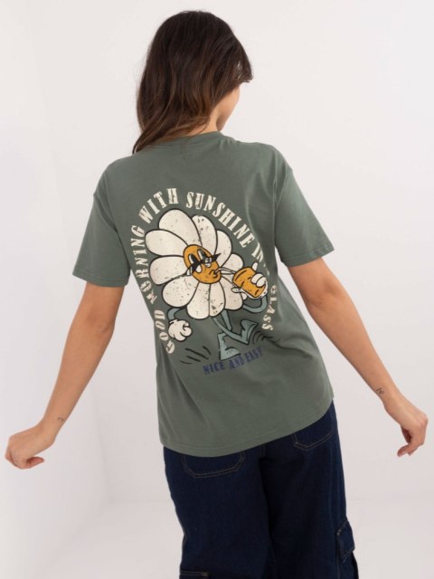 Bluzka D12022AC02645F khaki XL