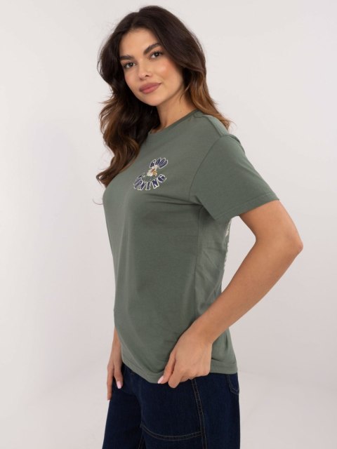 Bluzka D12022AC02645F khaki S Bluzka D12022AC02645F khaki S
