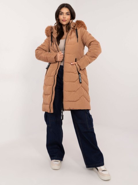 Kurtka SK-KR-HH-2408.45P camelowy 2XL