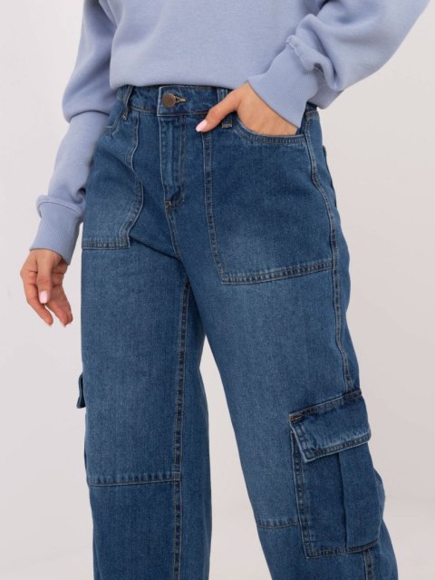Spodnie jeans D80016BD62458M294 niebieski S Spodnie jeans D80016BD62458M294 niebieski S