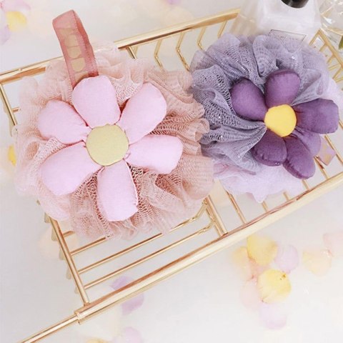 Szczotka gąbka do mycia ciała SWEETY na mokro XL 15cm GB14FIO Szczotka gąbka do mycia ciała SWEETY na mokro XL 15cm GB14FIO