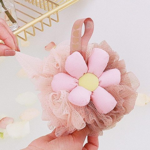 Szczotka gąbka do mycia ciała SWEETY na mokro XL 15cm GB14R Szczotka gąbka do mycia ciała SWEETY na mokro XL 15cm GB14R