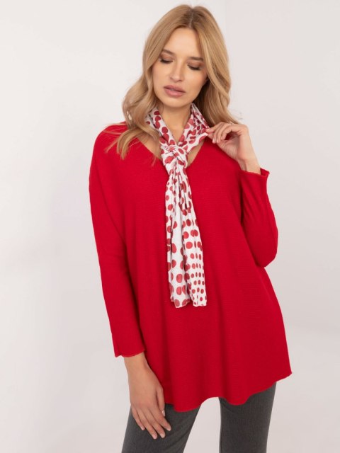 Bluzka DHJ-BZ-19226.91 czerwony Bluzka DHJ-BZ-19226.91 czerwony