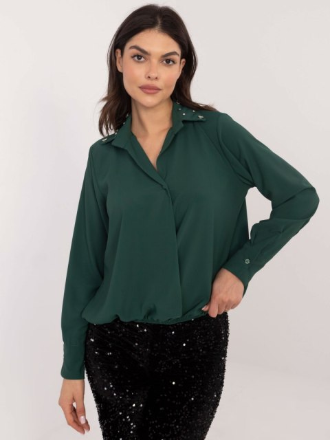 Koszula DHJ-KS-15260.96 ciemny zielony Koszula DHJ-KS-15260.96 ciemny zielony